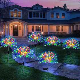 Solar Firework Fairy Lights-Waterproof LED Outdoor Garden decor